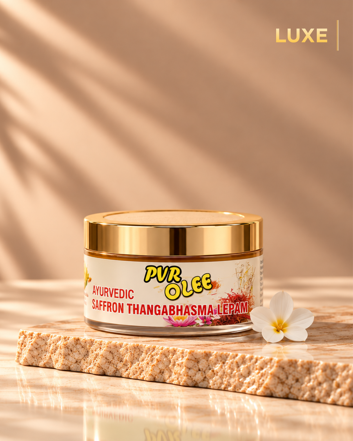 Ayurvedic Saffron Thangabhasma Lepam
