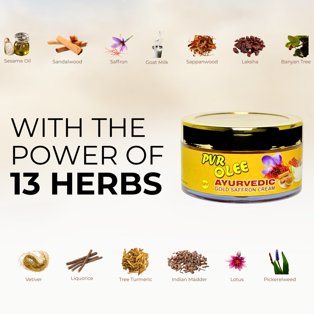 AYURVEDIC GOLD SAFFRON CREAM
