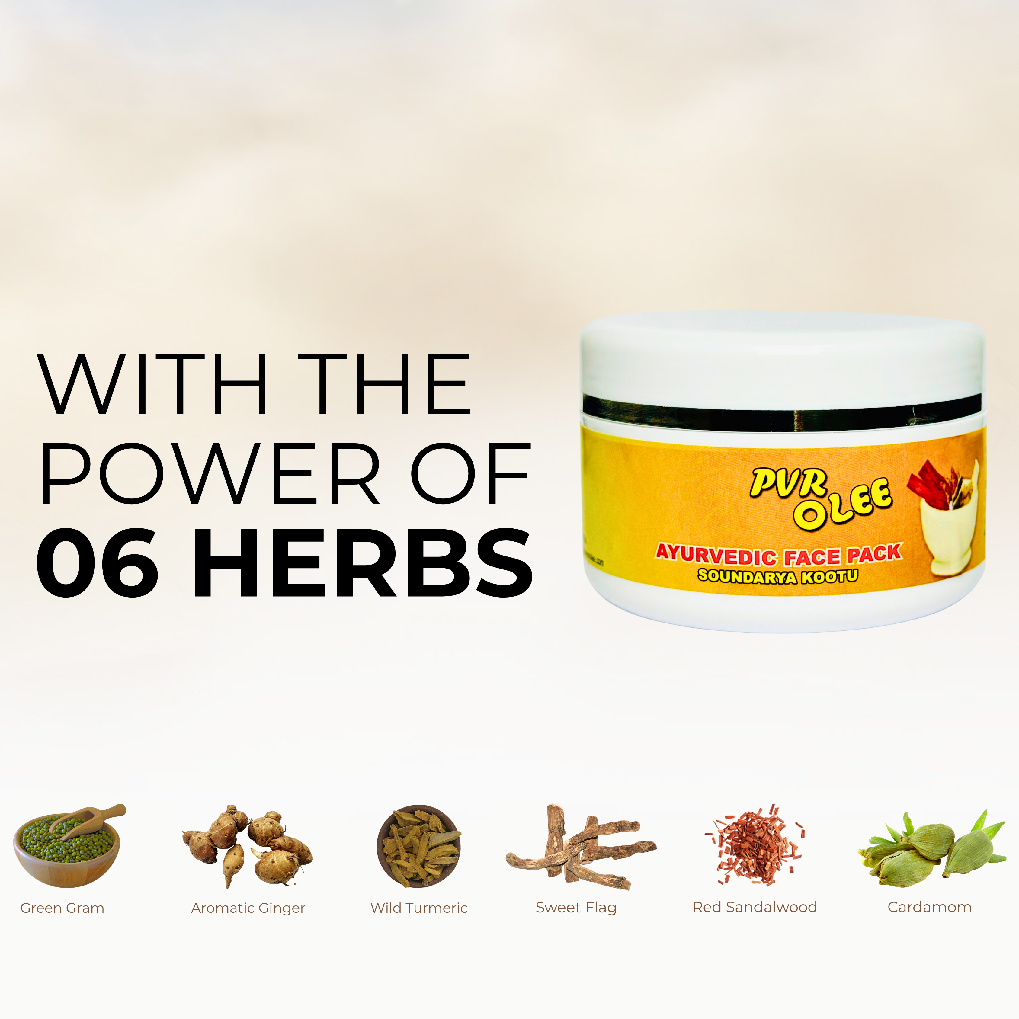 AYURVEDIC FACE PACK SOUNDARYA KOOTU