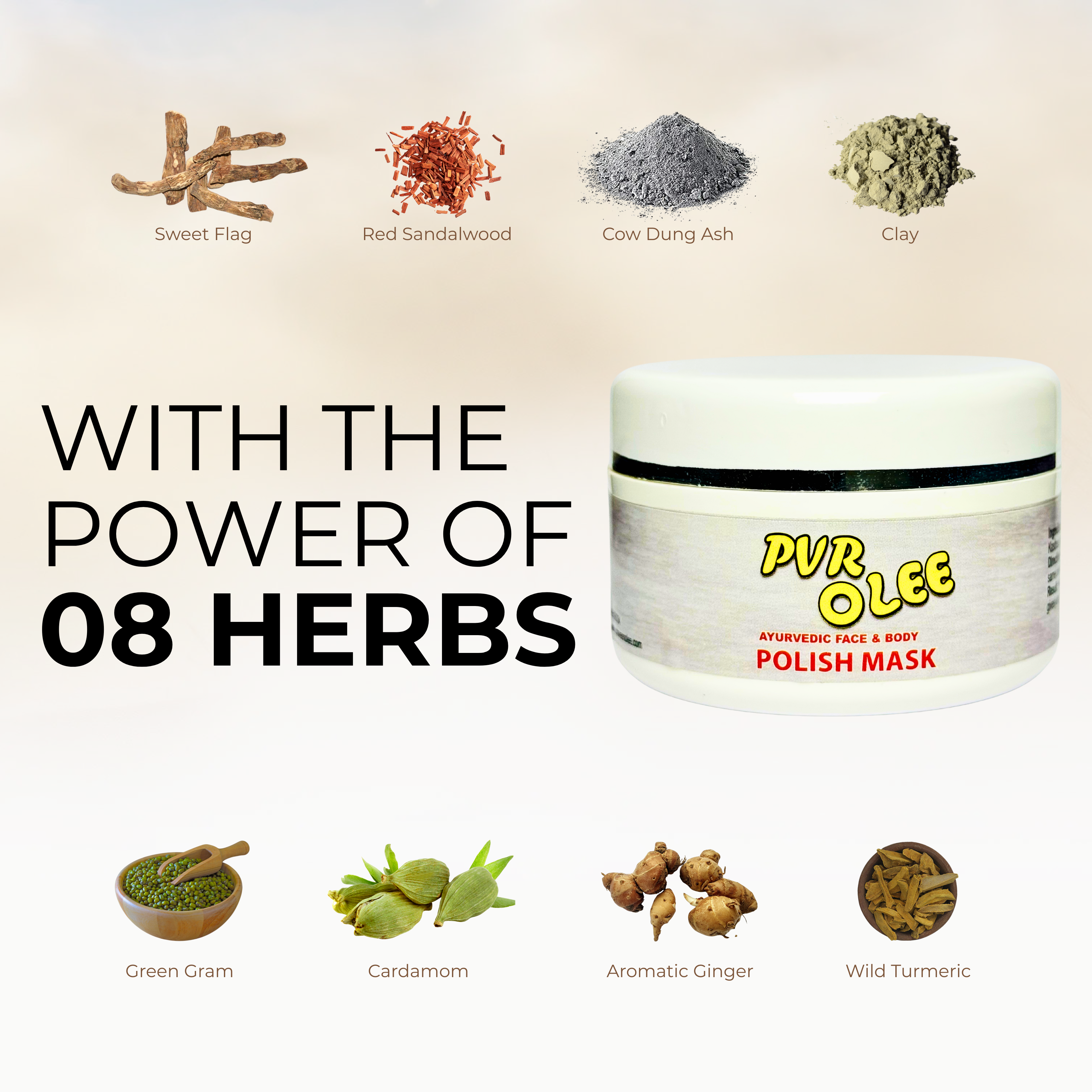 AYURVEDIC FACE & BODY POLISH MASK