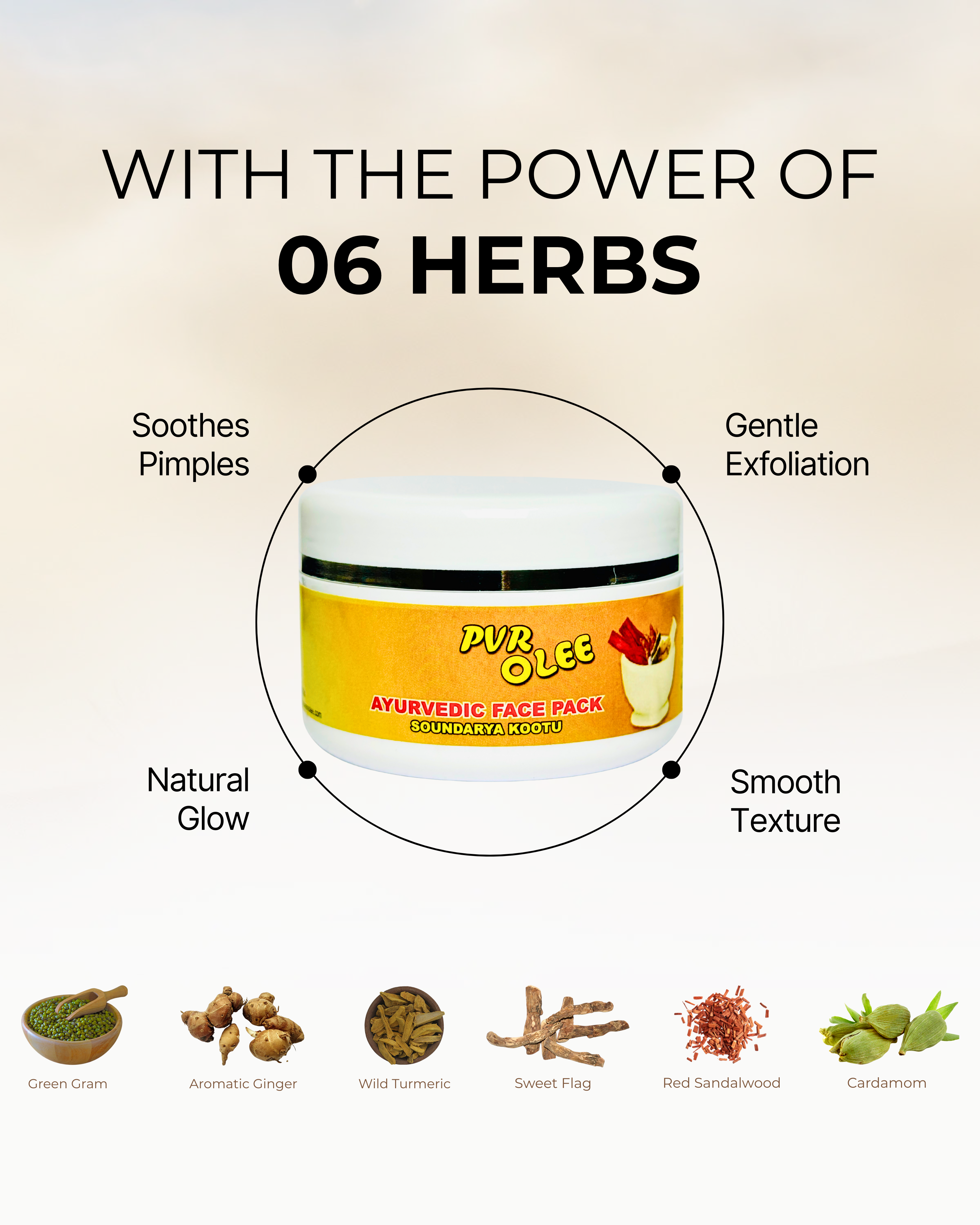 AYURVEDIC FACE PACK SOUNDARYA KOOTU