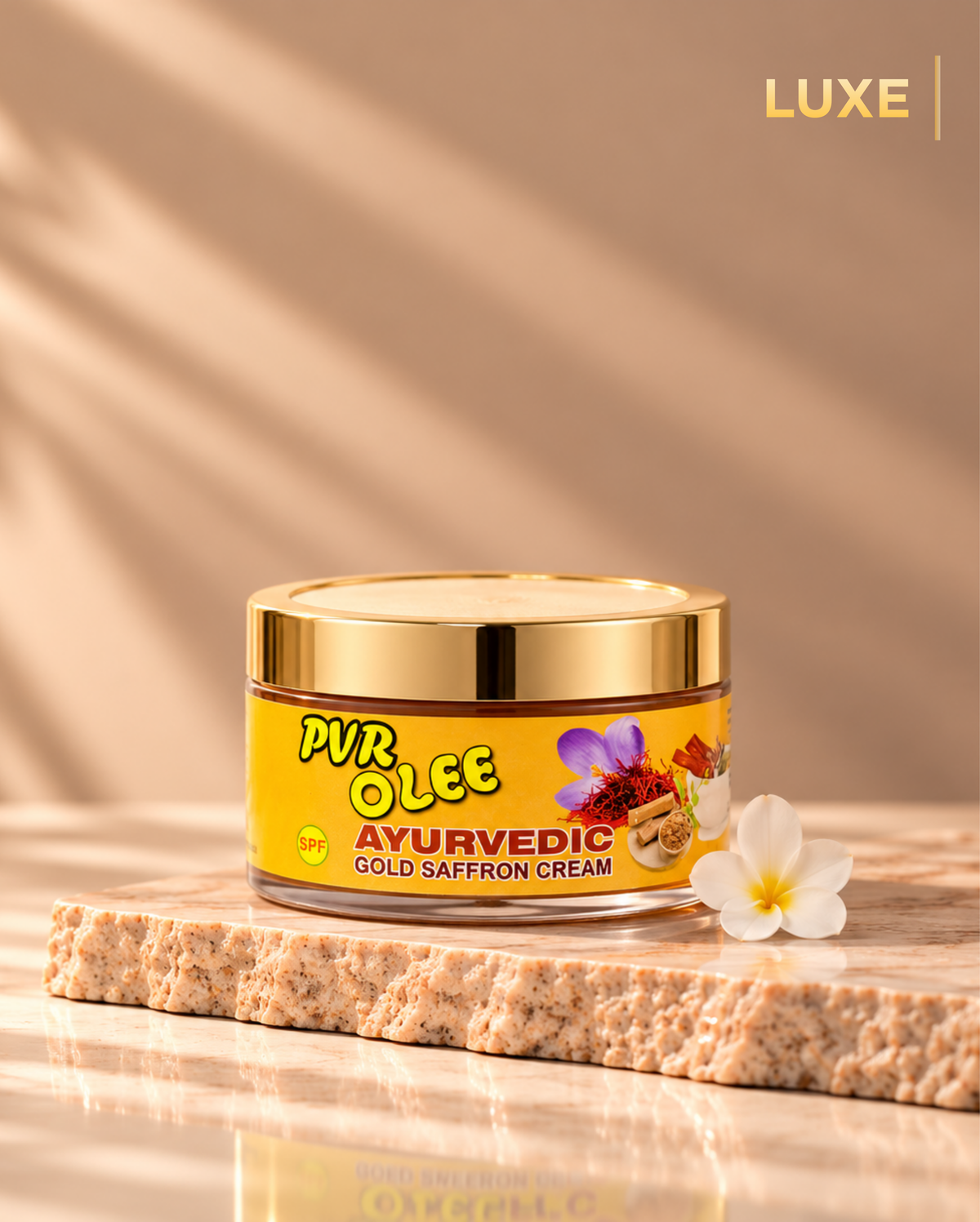Ayurvedic Gold Saffron Cream
